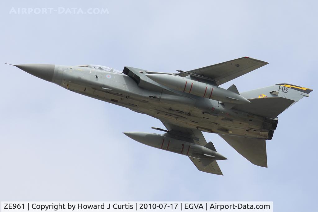 ZE961, 1989 Panavia Tornado F.3 C/N 3373, At RIAT 2010. HB/111 Squadron.