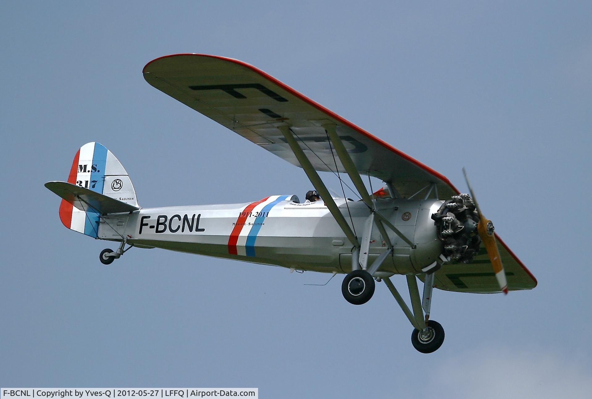 F-BCNL, Morane-Saulnier MS.317 C/N 6527, Morane Saulnier MS 317, La Ferté Alais Airfield (LFFQ) Air Show (Le Temps Des Hélices)