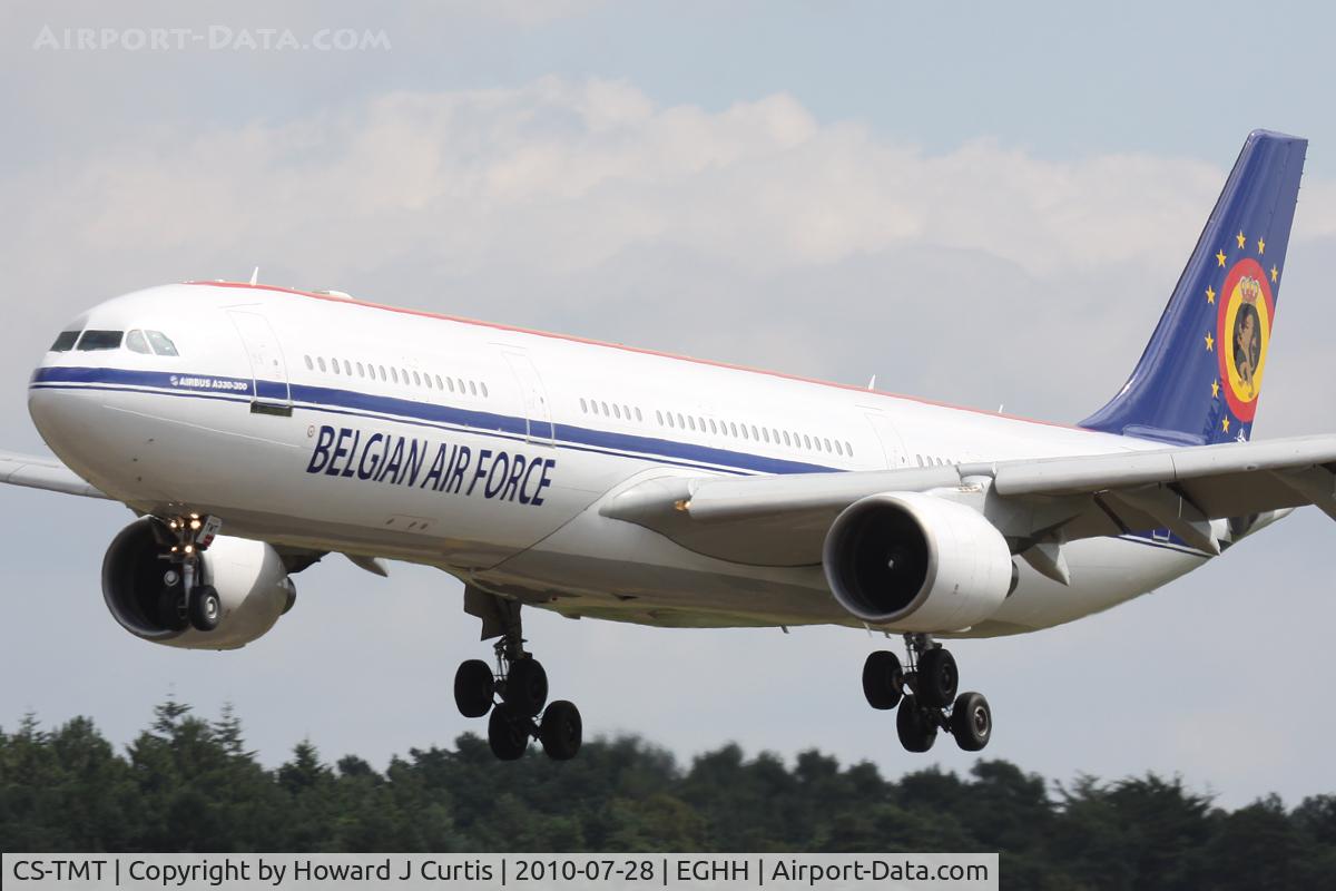 CS-TMT, 1996 Airbus A330-322 C/N 096, Belgian Air Force.