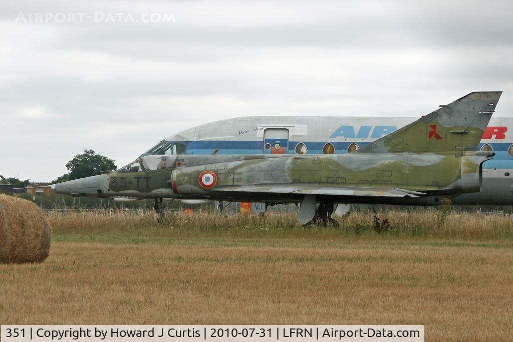 351, Dassault Mirage IIIRD C/N 351, Preserved here, ex French AF.