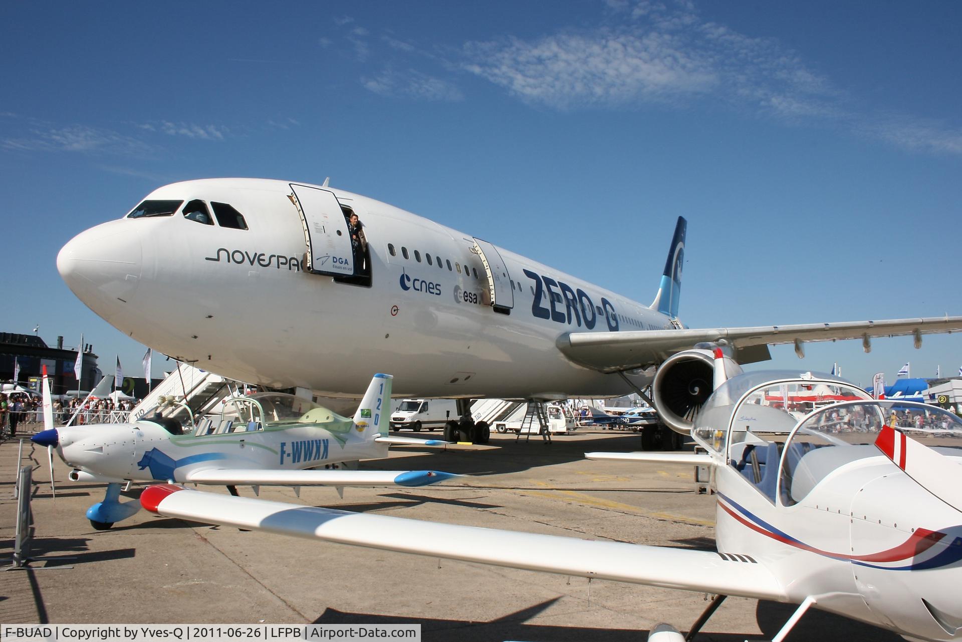 F-BUAD, 1973 Airbus A300B2-103 C/N 003, Airbus A-300B2-1C Zero G Novespace, Paris Le Bourget Airport (LFPB-LBG)