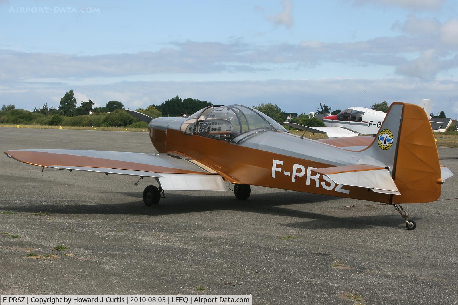 F-PRSZ, Piel CP-320 Super Emeraude C/N 427, Quiberon Air Club.