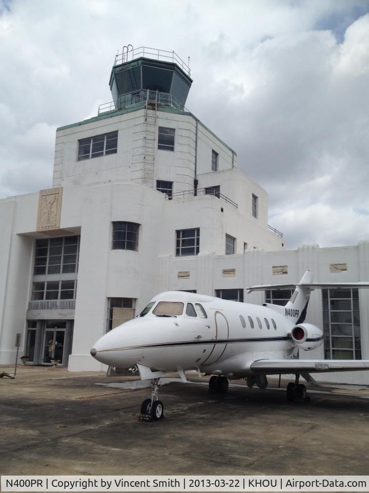 N400PR, 1969 Hawker Siddeley DH.125-400A C/N NA732, N400PR on display.