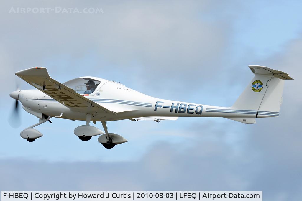 F-HBEQ, 2005 Diamond DA-20A-1 Katana C/N 10282, Quiberon Air Club.