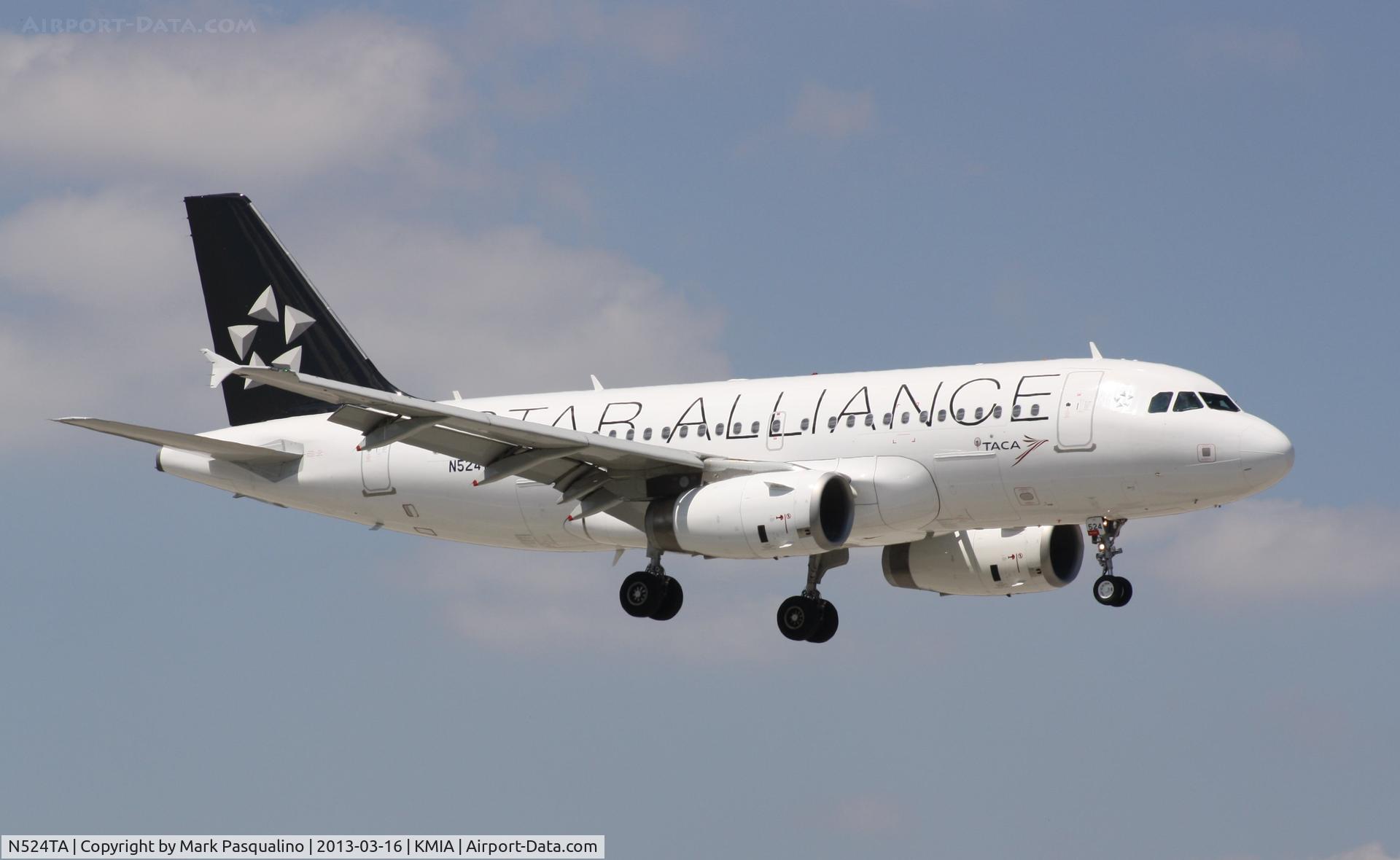 N524TA, 2012 Airbus A319-132 C/N 5280, Airbus A319