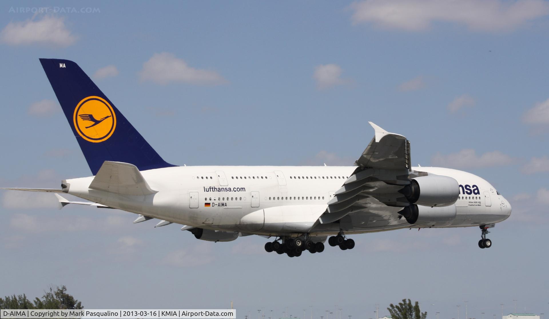 D-AIMA, 2010 Airbus A380-841 C/N 038, Airbus A380-800