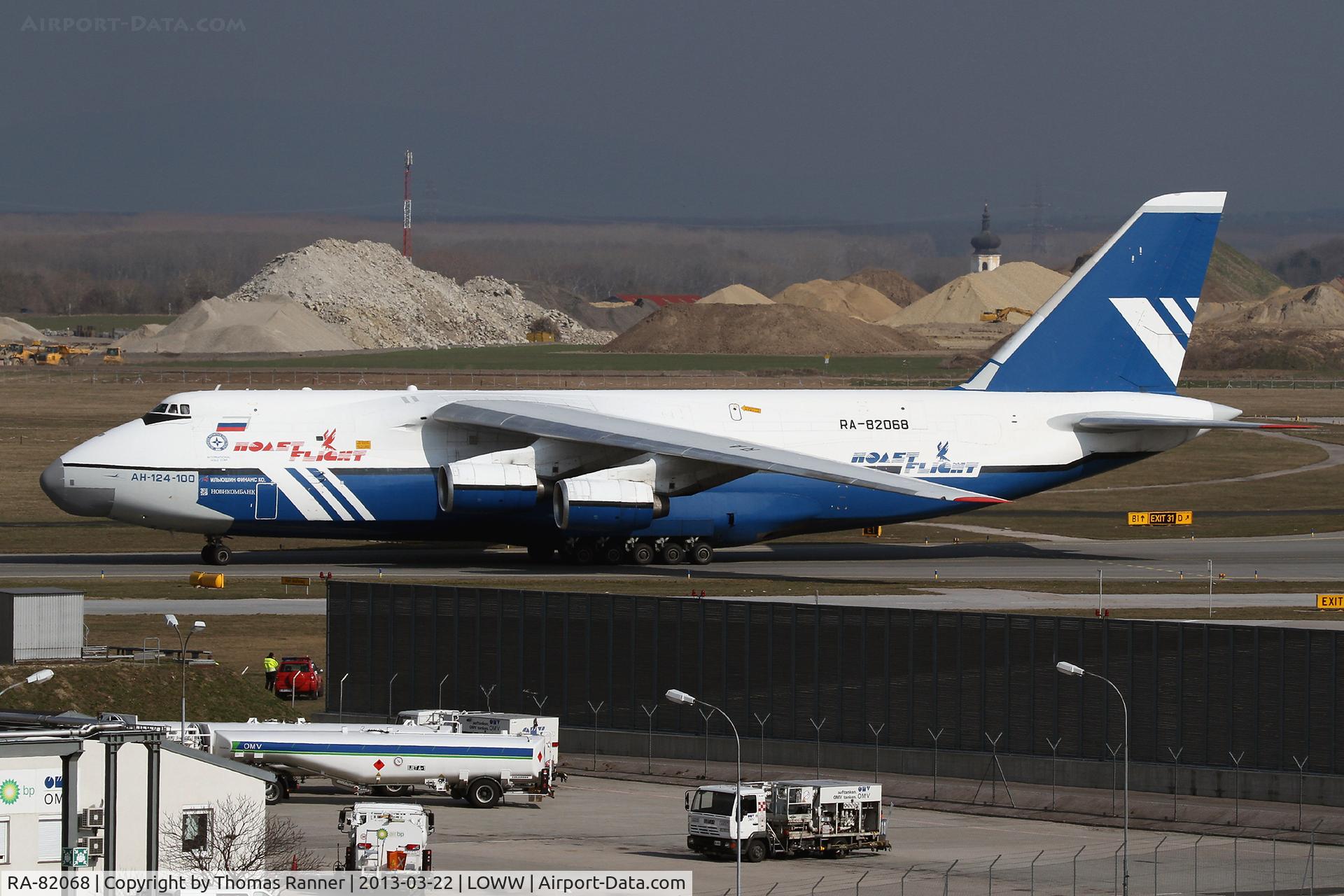 RA-82068, 1993 Antonov An-124-100 Ruslan C/N x770051359127, Polet Antonov An-124