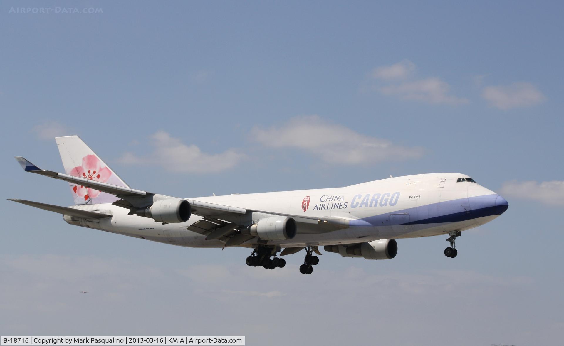 B-18716, 2003 Boeing 747-409F/SCD C/N 33732, Boeing 747-400F
