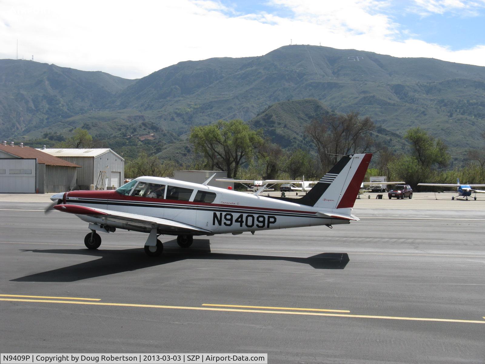 N9409P, 1969 Piper PA-24-260 Comanche C/N 24-4914, 1969 Piper PA-24-260TC TURBO COMANCHE C, Lycoming TIO-540-N1A5 260 Hp, taxi back