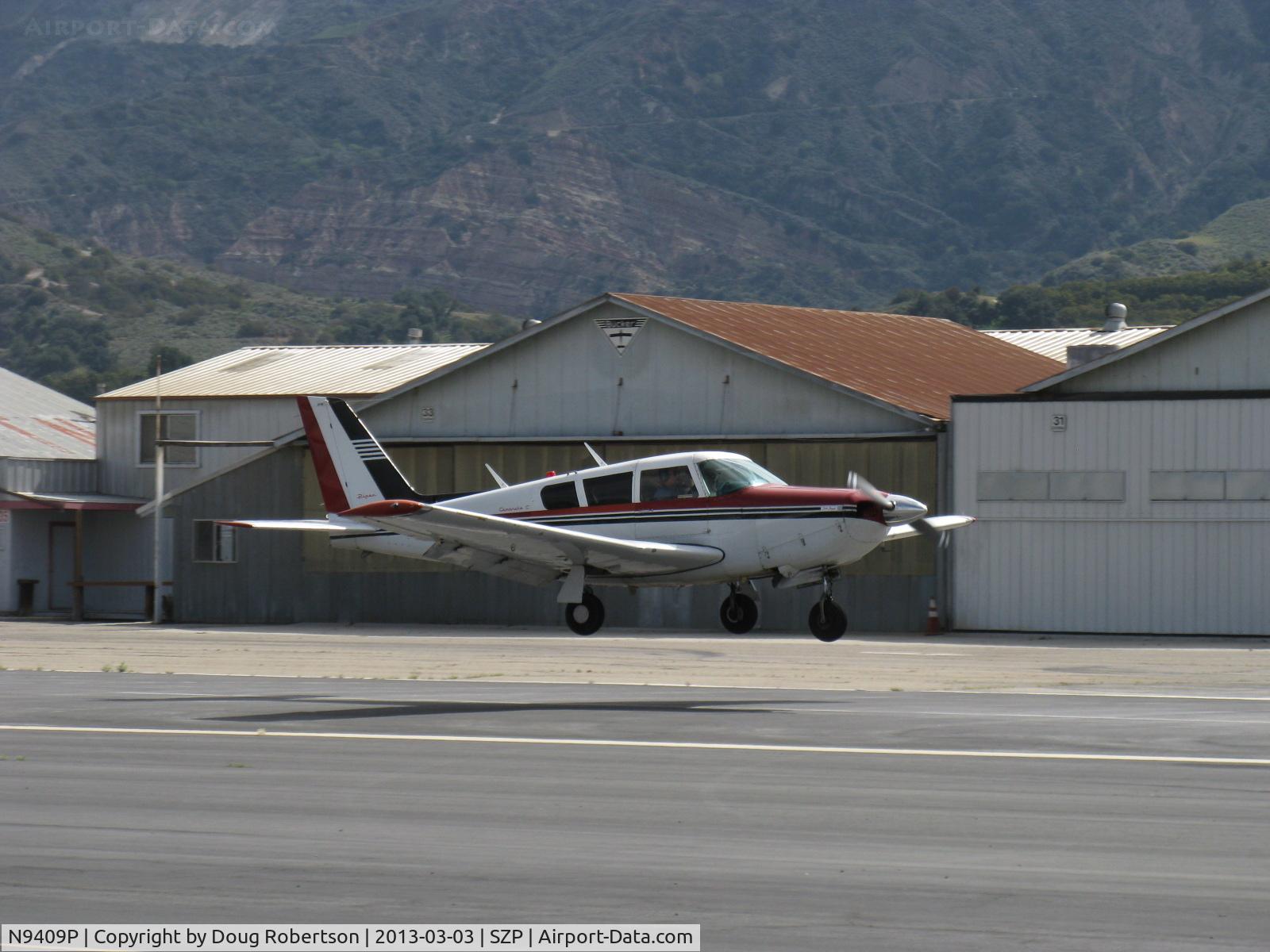 N9409P, 1969 Piper PA-24-260 Comanche C/N 24-4914, 1969 Piper PA-24-260TC TURBO COMANCHE C, Lycoming TIO-540-N1A5 260 Hp, landing Rwy 22