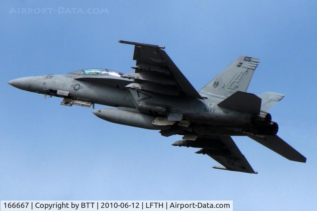 166667, Boeing F/A-18F Super Hornet C/N F145, Open day BAN (NAS) Hyères
