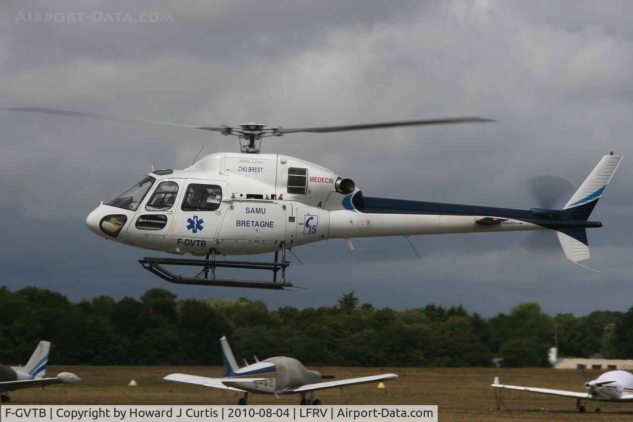 F-GVTB, Eurocopter AS-355N Twin Star C/N 5557, SAMU Bretagne.