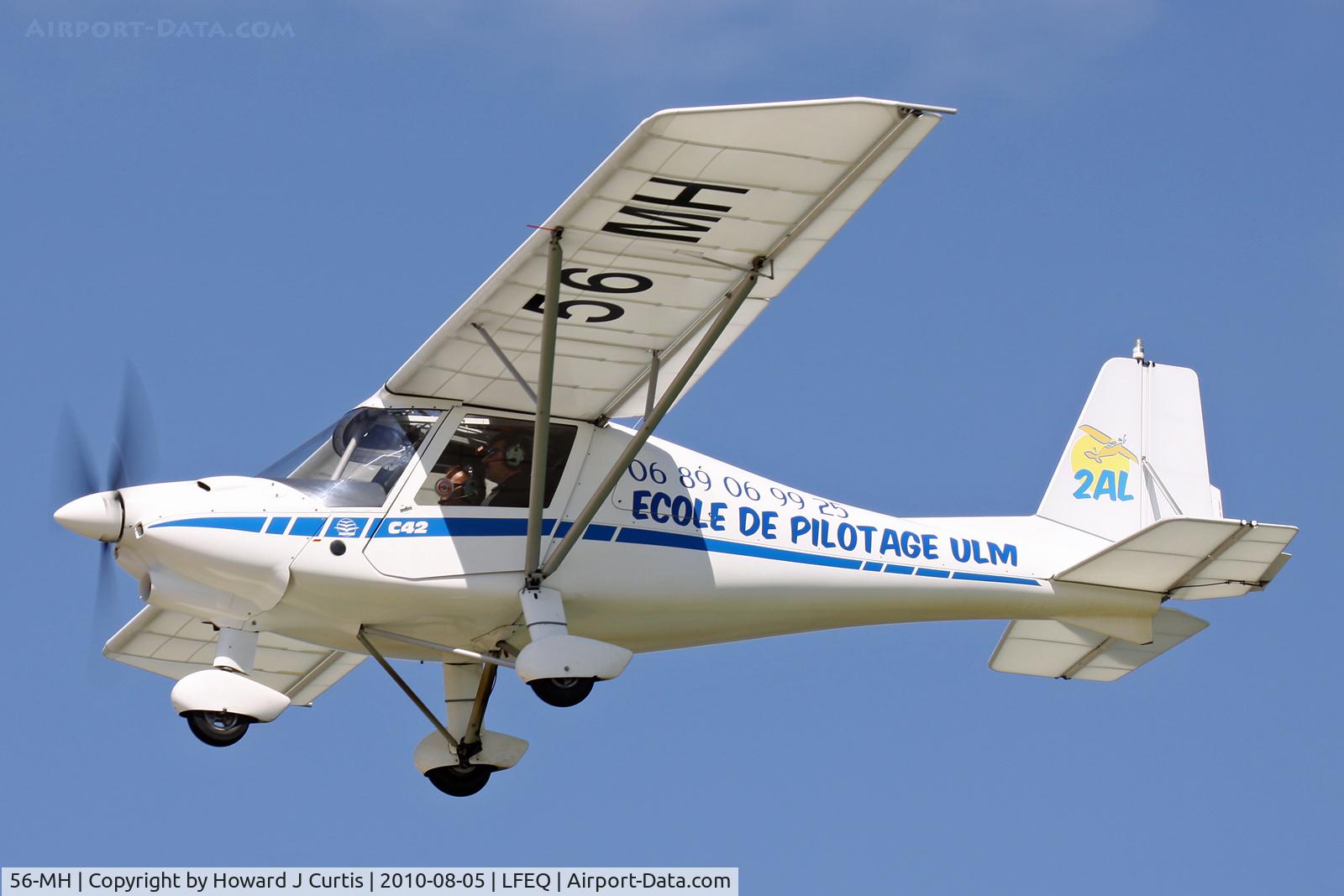 56-MH, Comco Ikarus C42 Cyclone C/N Not found SX-UCA, Privately owned.