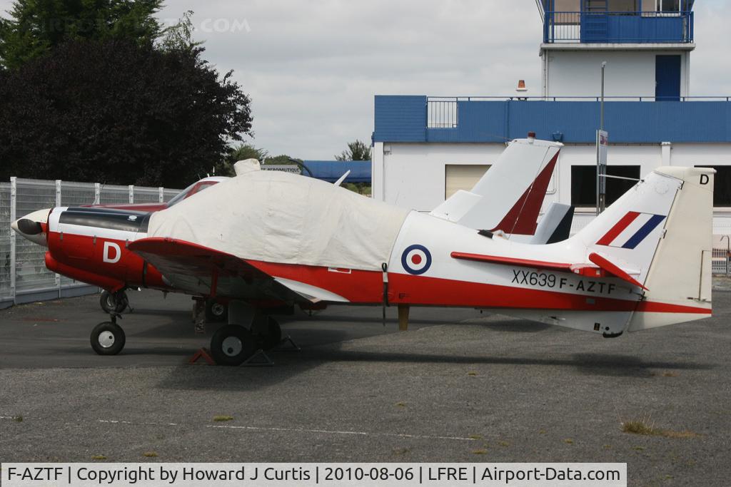 F-AZTF, 1974 Scottish Aviation Bulldog T.1 C/N BH.120/309, Musee Aeronautique Presq'ile Cote d Amour. XX639/D.