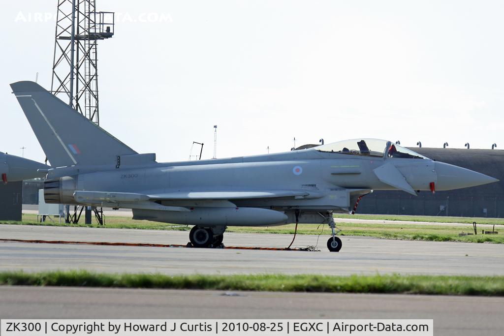 ZK300, 2009 Eurofighter EF-2000 Typhoon FGR.4 C/N BS052, Newly delivered.
