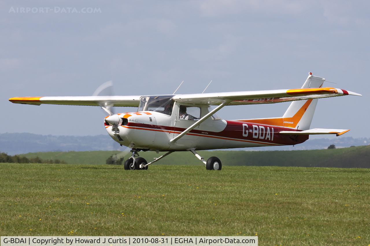 G-BDAI, 1975 Reims F150M C/N 0266, Privately owned.