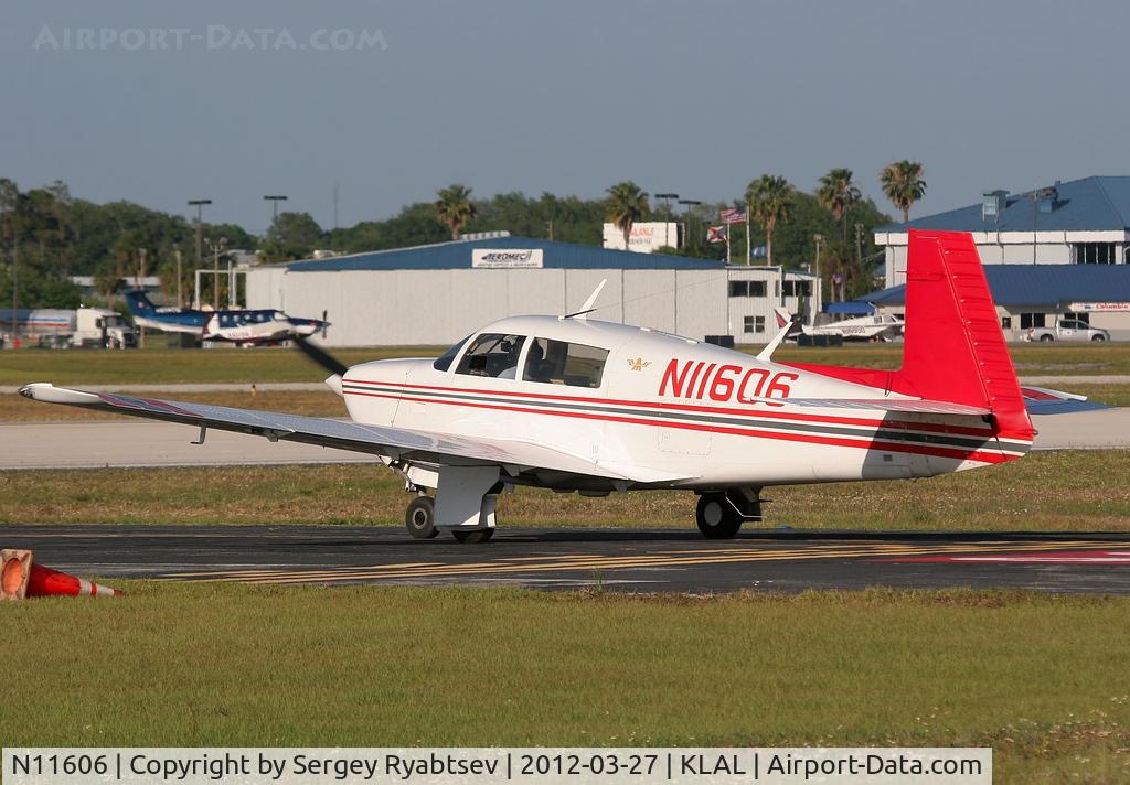 N11606, 1982 Mooney M20J 201 C/N 24-1276, Sun-n-Fun 2012
