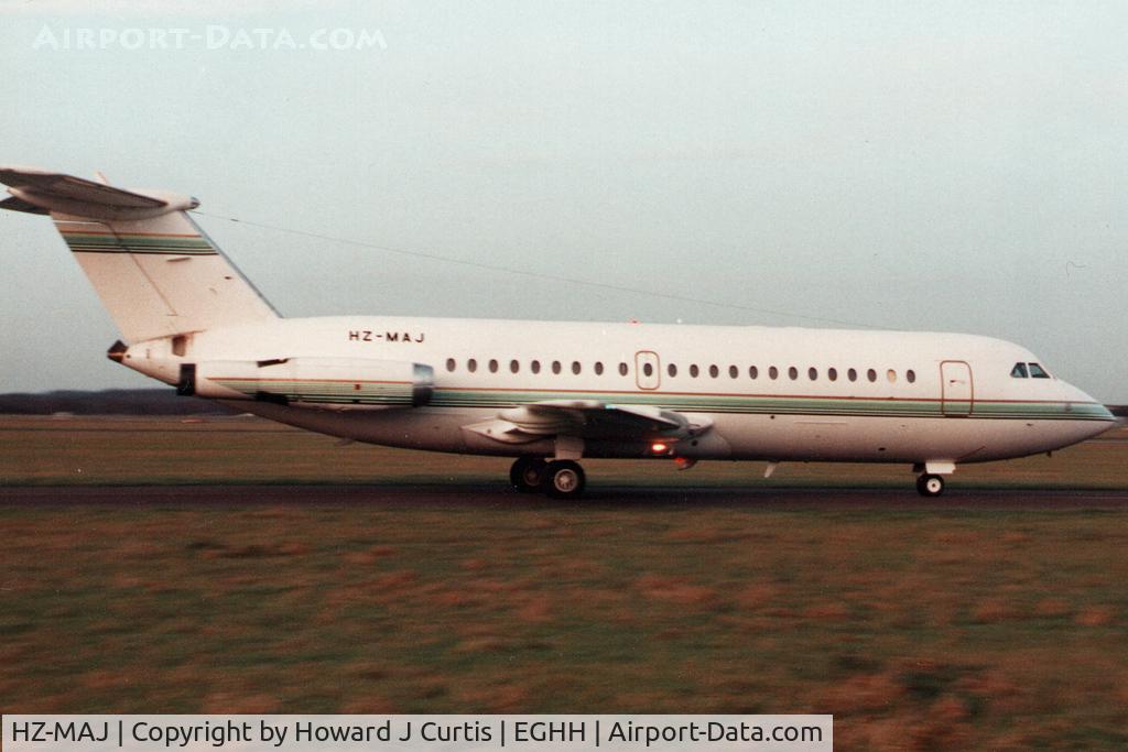 HZ-MAJ, 1966 BAC 111-401AK One-Eleven C/N BAC.088, Corporate. Circa 1990.