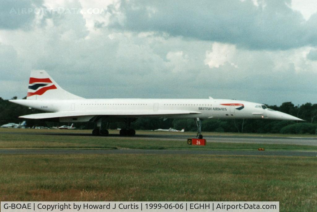 G-BOAE, 1977 Aerospatiale-BAC Concorde 1-102 C/N 100-012, British Airways.