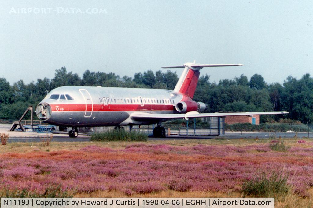 N1119J, 1966 BAC 111- 204AF One-Eleven C/N BAC.101, In use for spares.