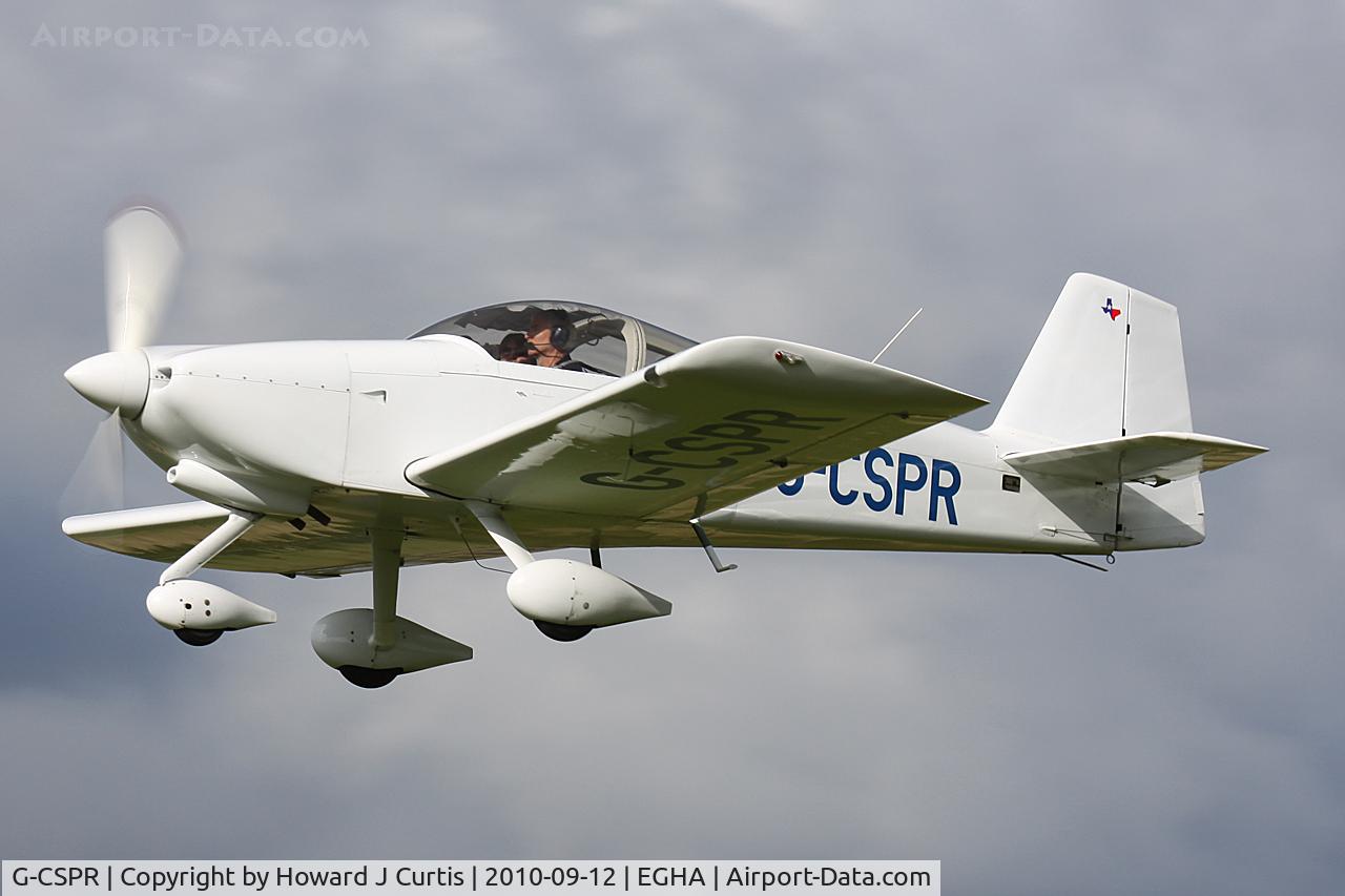 G-CSPR, 2000 Vans RV-6A C/N 25584, Privately owned.
