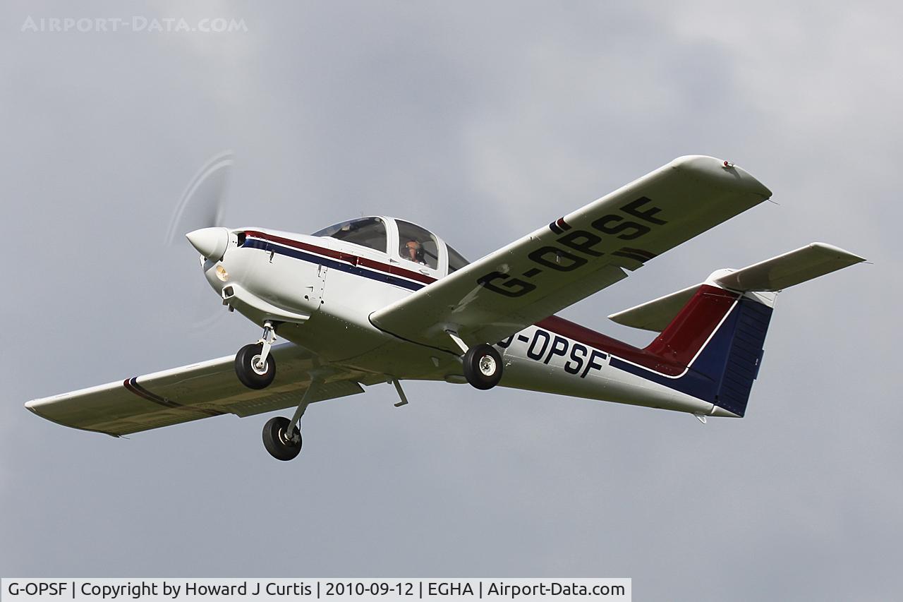 G-OPSF, 1979 Piper PA-38-112 Tomahawk Tomahawk C/N 38-79A0998, Privately owned.