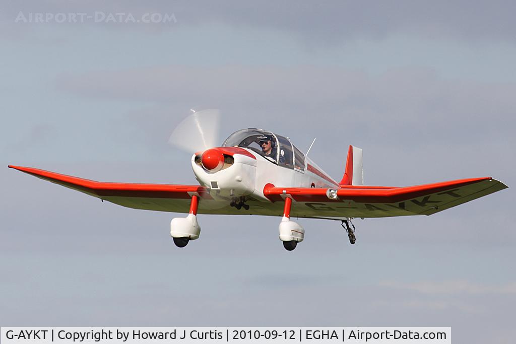 G-AYKT, 1957 SAN Jodel D-117 C/N 507, Privately owned.