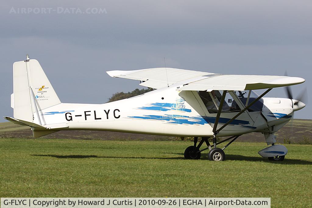 G-FLYC, 2005 Comco Ikarus C42 FB100 C/N 0503-6656, Privately owned.
