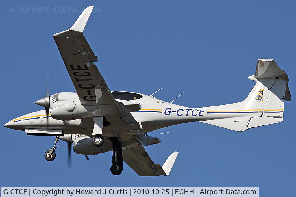 G-CTCE, 2005 Diamond DA-42 Twin Star C/N 42.043, CTC Aviation.