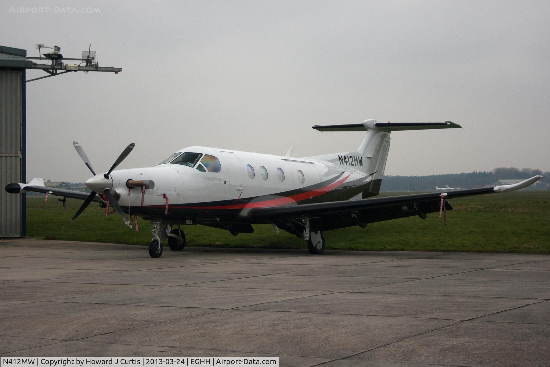 N412MW, 2008 Pilatus PC-12/47E C/N 1099, Privately owned.