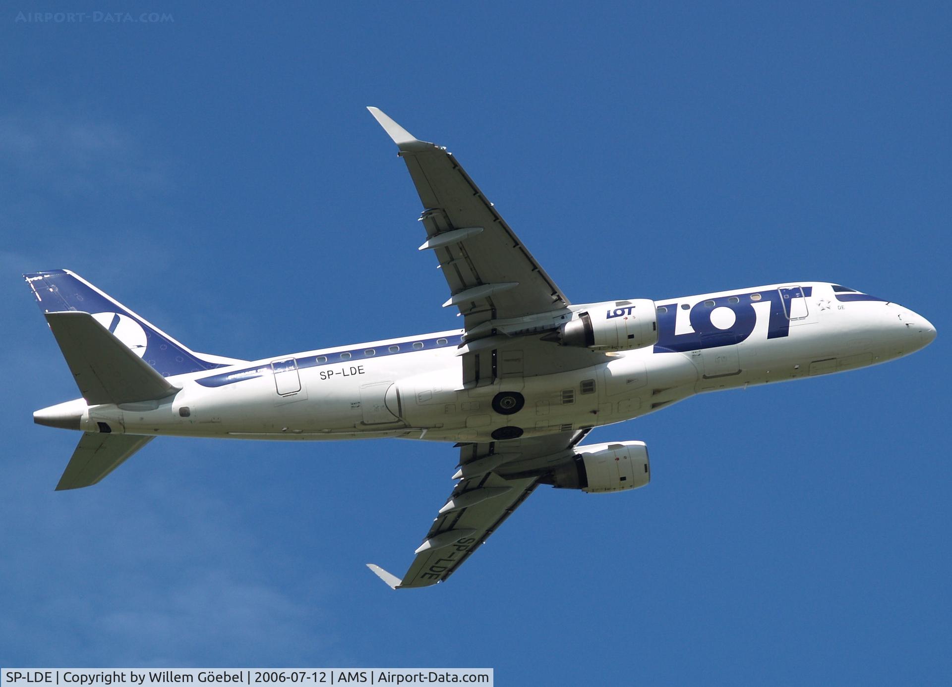 SP-LDE, 2004 Embraer 170ST (ERJ-170-100ST) C/N 17000029, Take off from runway L36 of Schiphol Airport