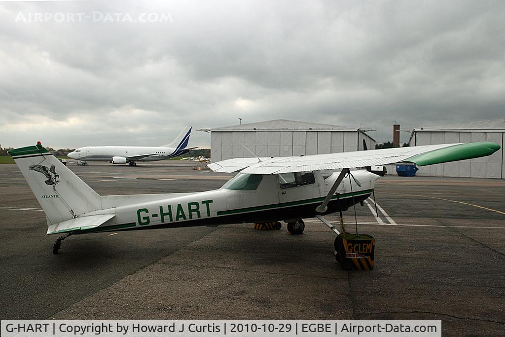 G-HART, 1979 Cessna 152 C/N 15279734, Atlantic colours.