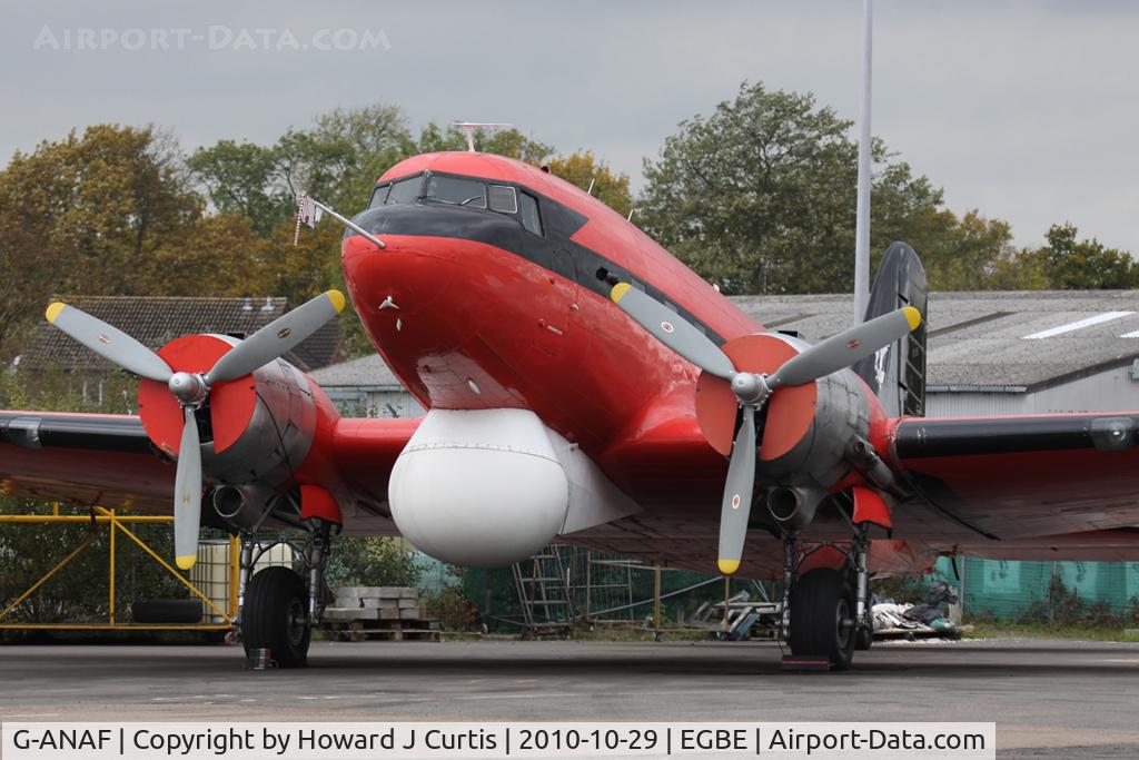 G-ANAF, 1944 Douglas DC-3C-R-1830-90C (C-47B) C/N 33436, RVL Aviation.