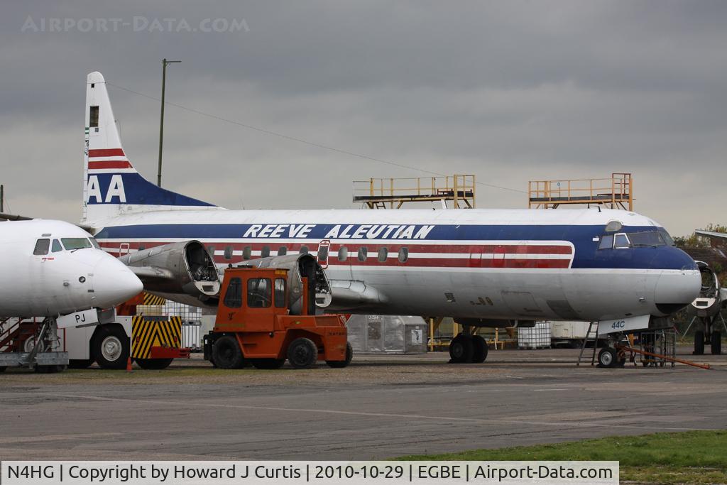 N4HG, Lockheed L-188A Electra C/N 1140, Ex Reeve Aleutian.