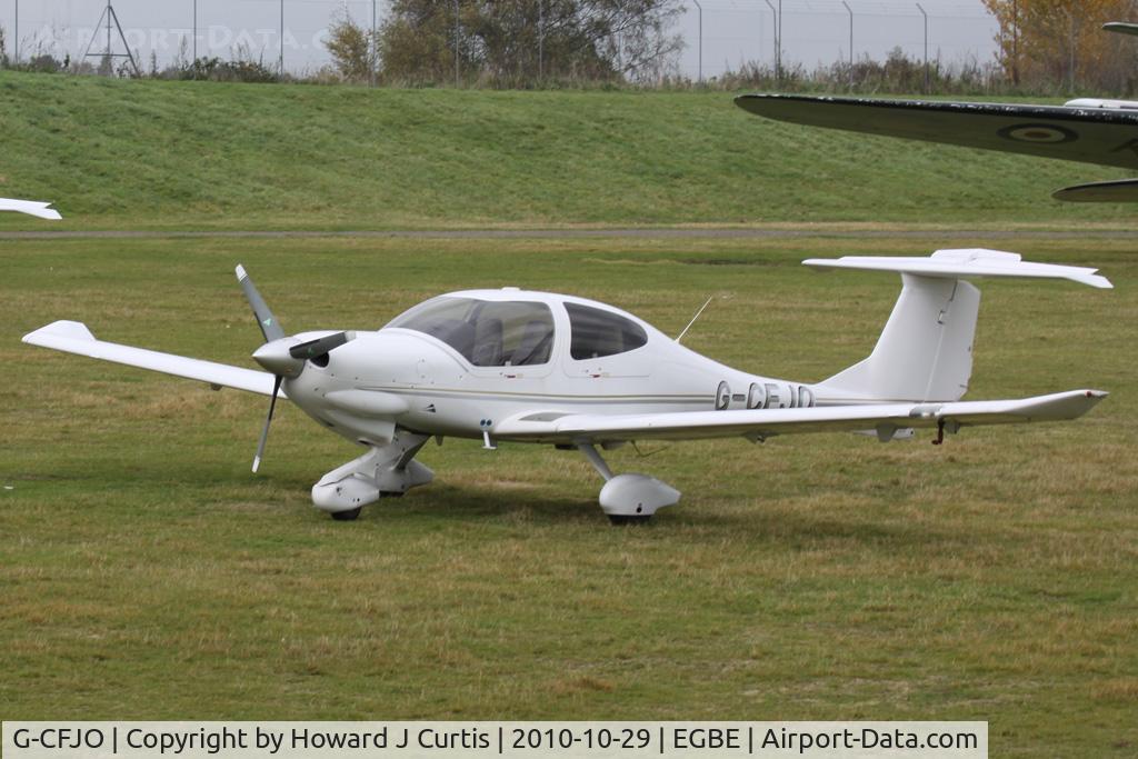 G-CFJO, 2007 Diamond DA-40D Diamond Star C/N D4.296, Privately owned.