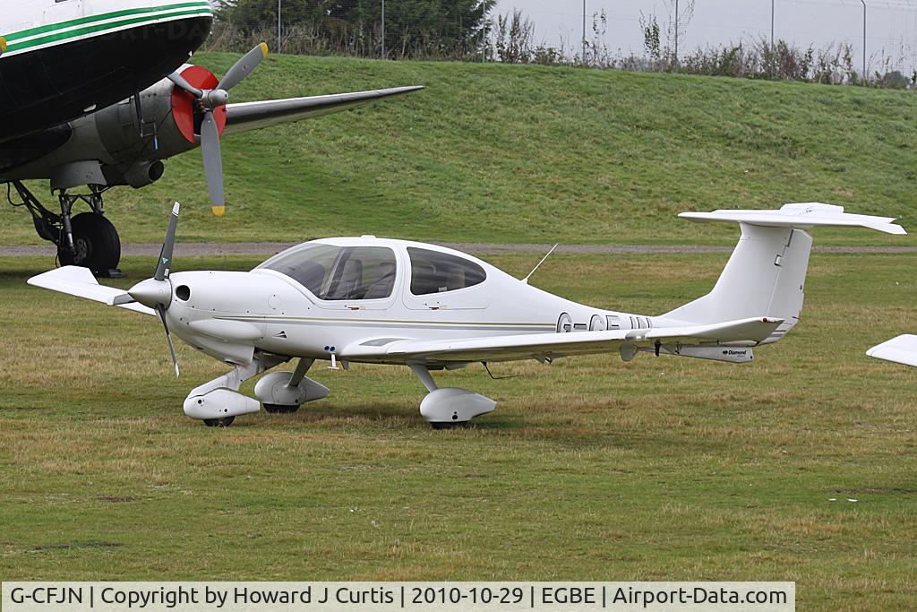 G-CFJN, 2007 Diamond DA-40D Diamond Star C/N D4.295, Privately owned.
