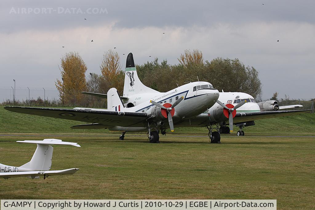 G-AMPY, 1944 Douglas C-47B-15-DK Dakota 4 C/N 26569, Painted as KK116. RVL Aviation.