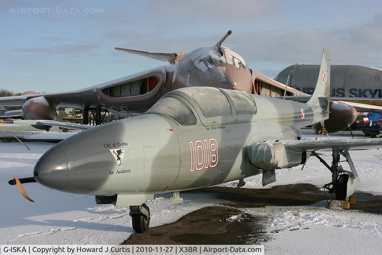 G-ISKA, 1978 PZL-Mielec TS-11 Iskra C/N 1H-1018, In taxiable condition.