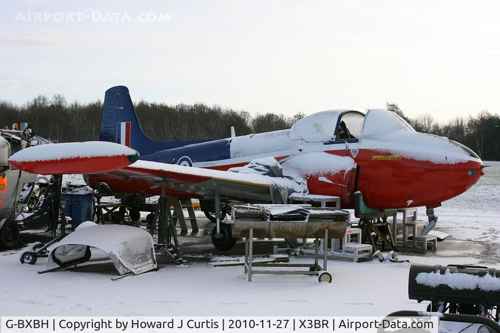 G-BXBH, 1960 Hunting P-84 Jet Provost T.3A C/N PAC/W/9241, Bruntingthorpe, Leics.