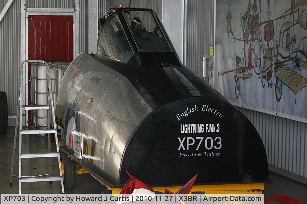 XP703, 1963 English Electric Lightning F.3 C/N 95157, Lightning Preservation Group. Bruntingthorpe, Leics.