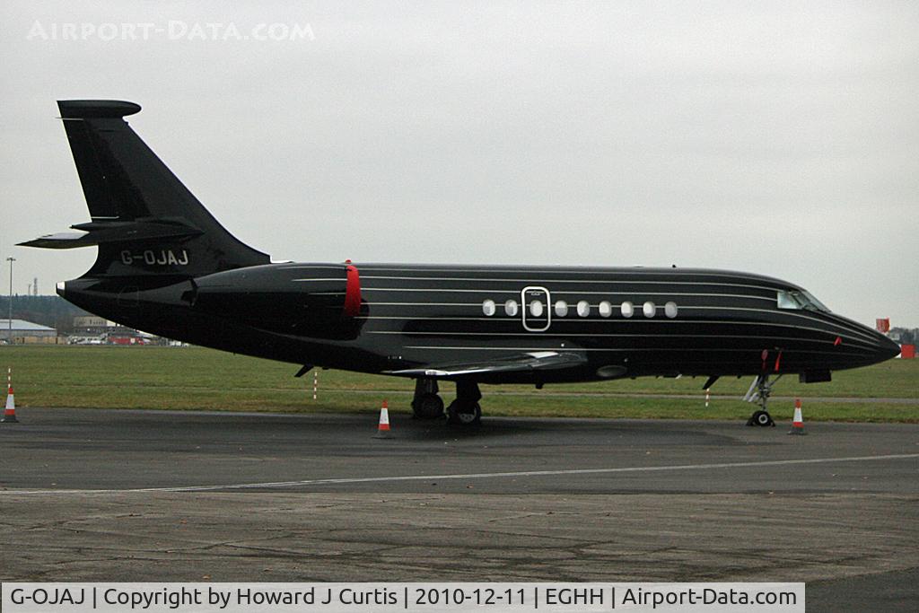 G-OJAJ, 2007 Dassault Falcon 2000EX C/N 132, Corporate. Nice pinstripes!