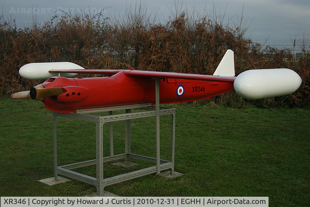 XR346, Northrop Shelduck C/N Not found XR346, On display at the Bournemouth Aviation Museum.