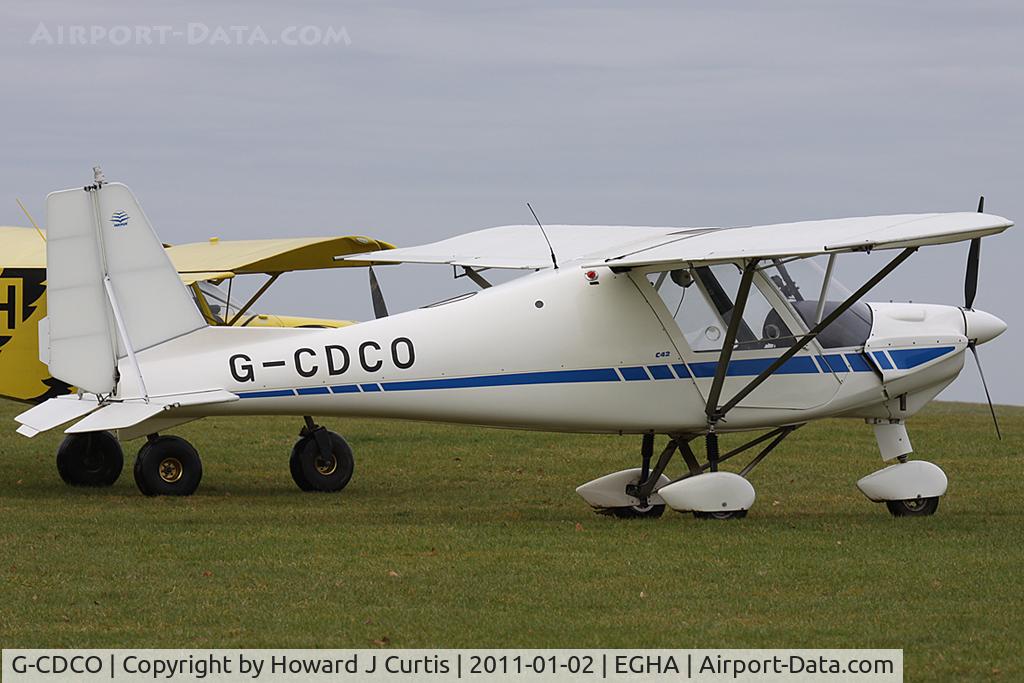 G-CDCO, 2005 Comco Ikarus C42 FB UK C/N PFA 322-14315, Privately owned.