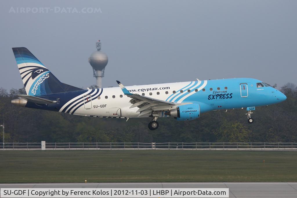 SU-GDF, 2008 Embraer 170LR (ERJ-170-100LR) C/N 17000266, Ferihegy