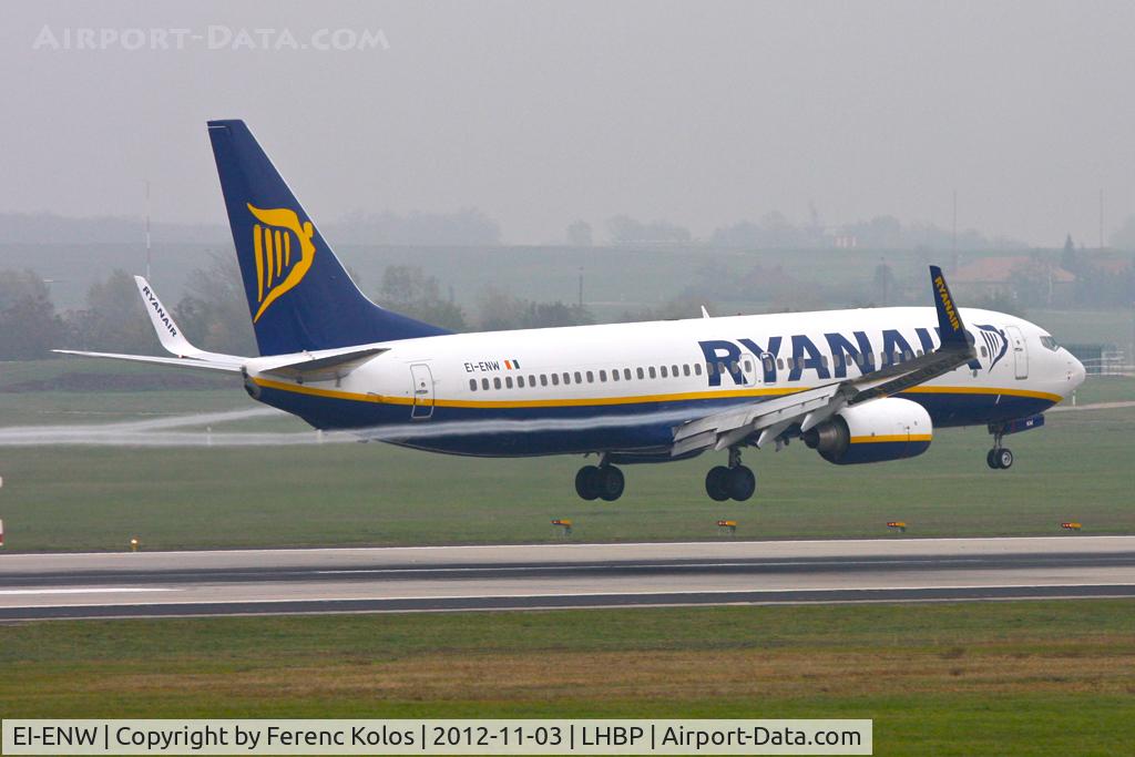 EI-ENW, 2010 Boeing 737-8AS C/N 40306, Ferihegy