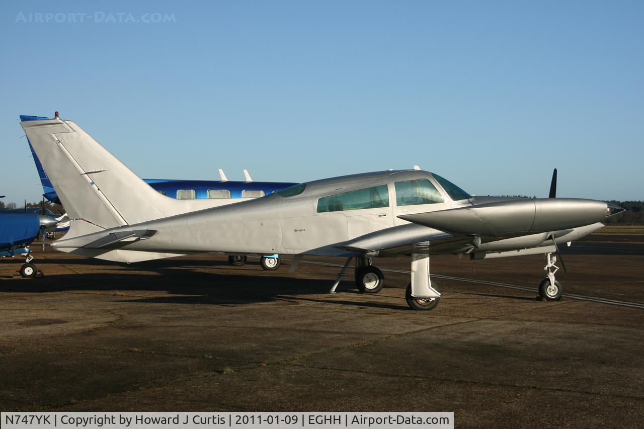 N747YK, 1975 Cessna 310R C/N 310R0138, Privately owned, fresh from a respray.