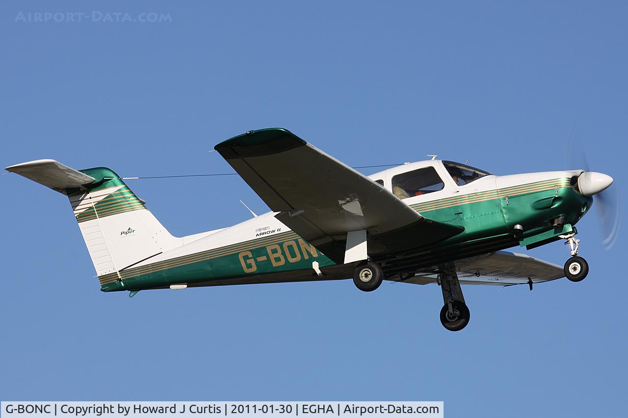 G-BONC, 1979 Piper PA-28RT-201 Arrow IV C/N 28R-7918007, Privately owned.