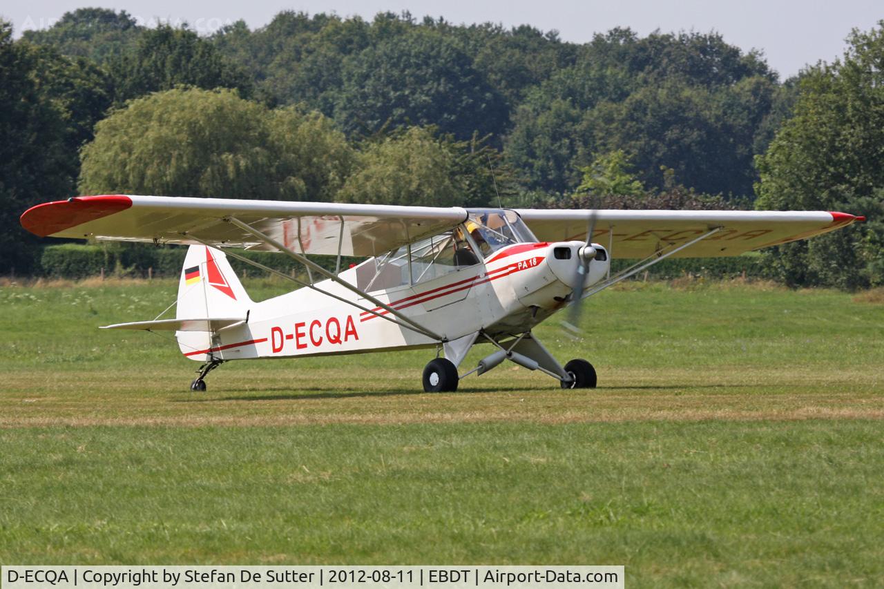 D-ECQA, Piper PA-18-95 Super Cub Super Cub C/N 18-3182, Schaffen Fly In 2012.