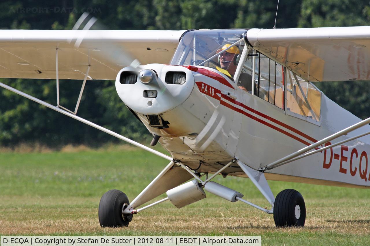 D-ECQA, Piper PA-18-95 Super Cub Super Cub C/N 18-3182, Schaffen Fly In 2012.