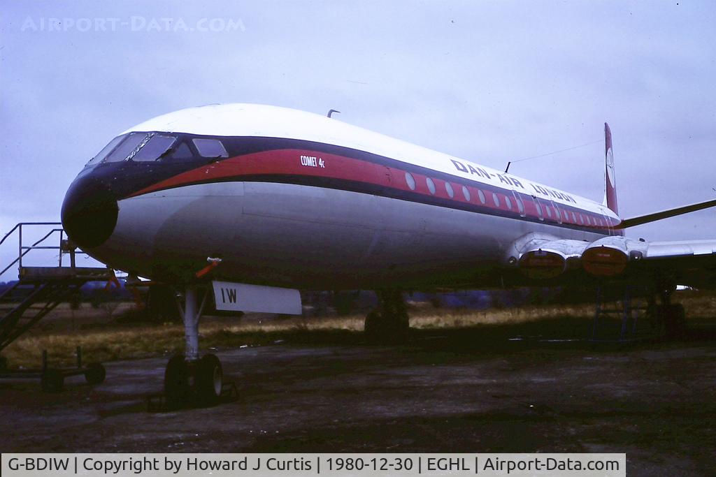G-BDIW, 1962 De Havilland DH.106 Comet 4C C/N 6470, Dan-Air.